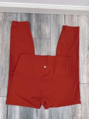 lululemon athletica High-Rise Leggings in Rust Red